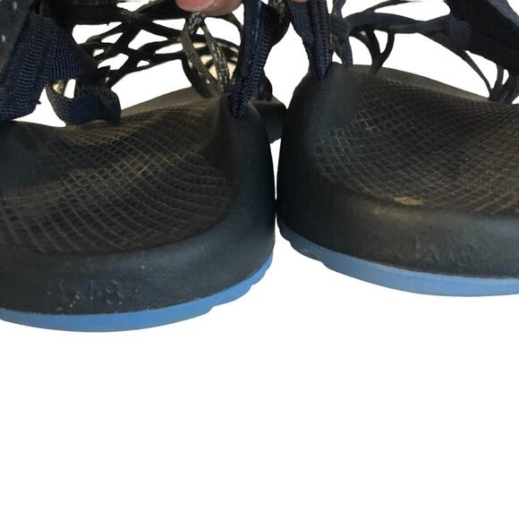Chaco Blue Performance Footwear Sandal Hallow Eclipse Size 8 - Picture 4 of 11